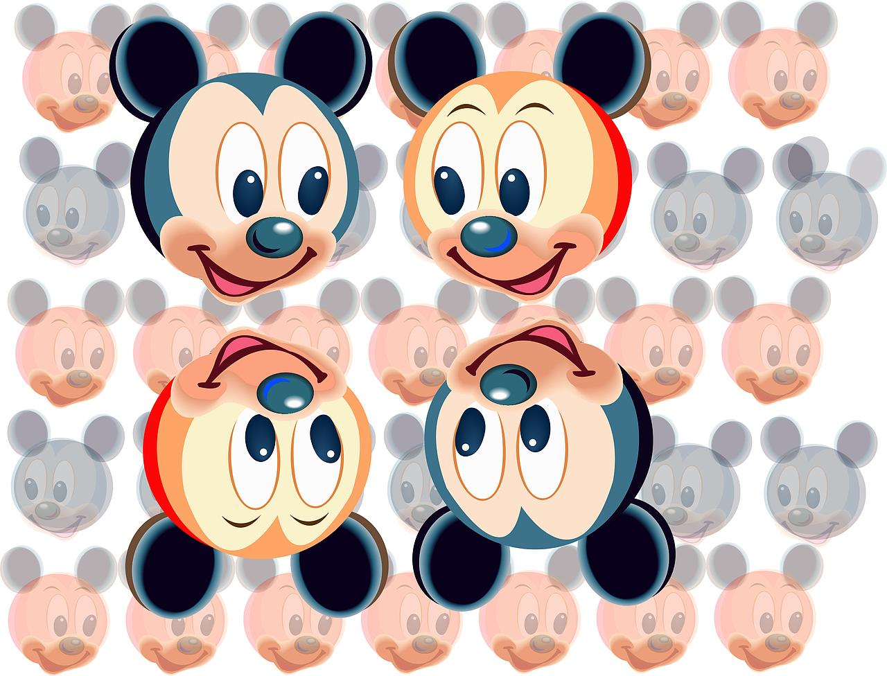 AI矢量作品——课上临摹