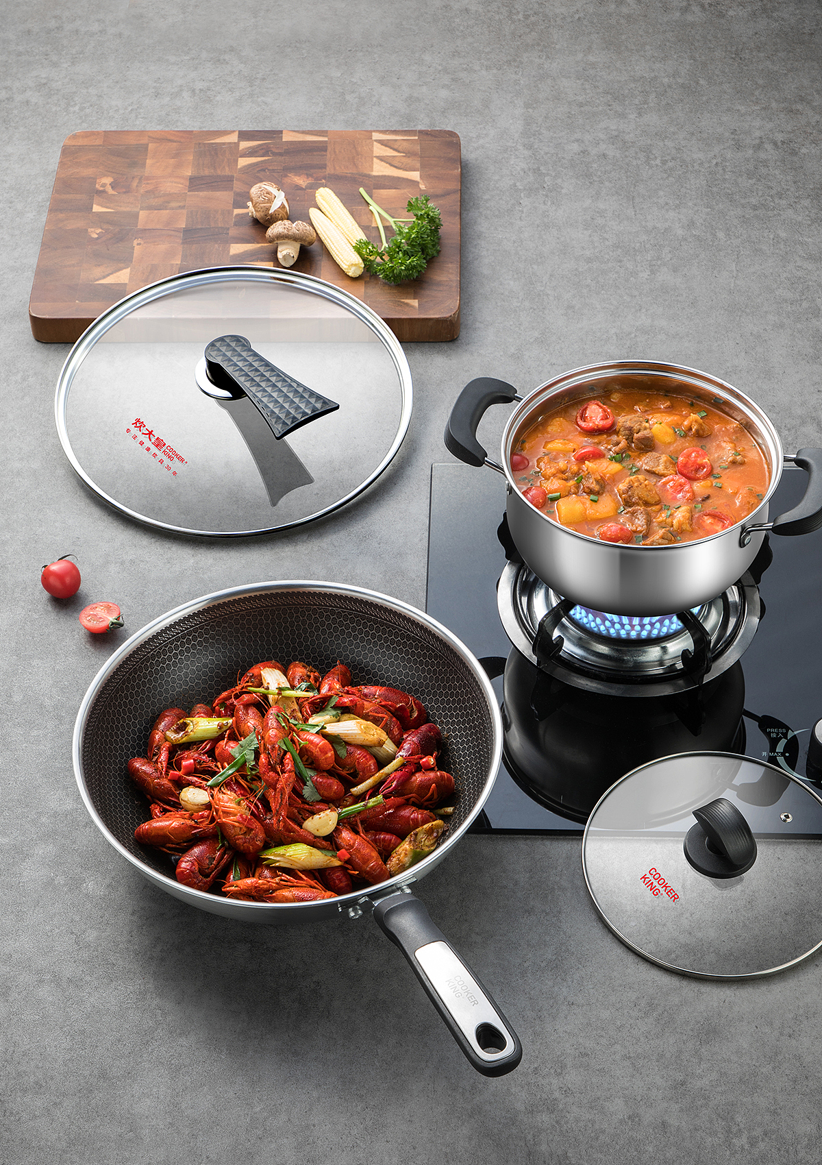 炊大皇 | 锅具类的一些修图练习