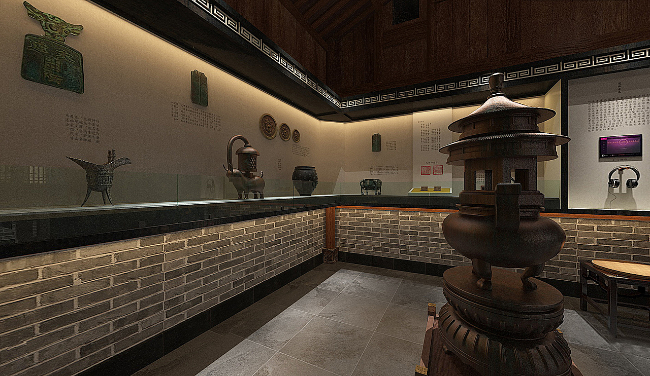 《王安石书堂》、《叶真人馆》文化空间还原及展示设计