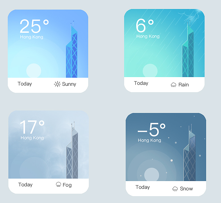 天气的飞机稿（图ZNjY3MjM2MTY=） - APP界面 - 站酷设计师会唱歌的长颈鹿原创素材 - 站酷ZCOOL