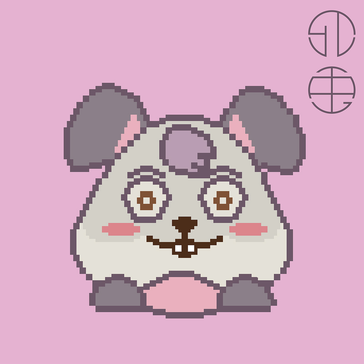 十二生肖像素画_方格之中-站酷zcool