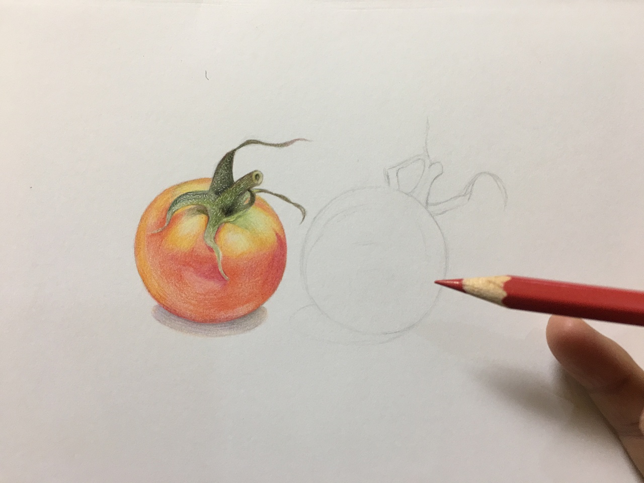 三小时速涂番茄,呵呵,每天进步一点点吧……