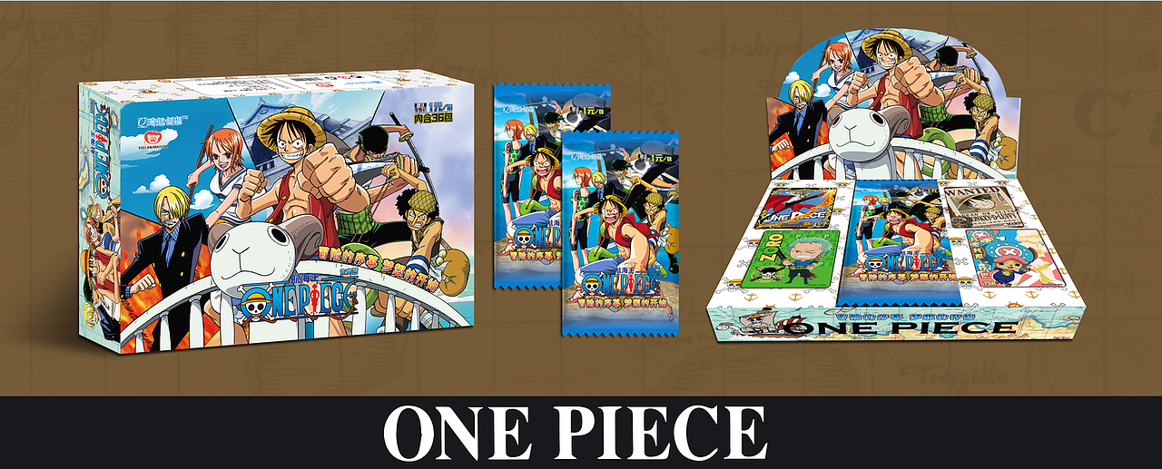 海贼王收藏卡包装设计（图ZMjYyNzQzODAw） - 包装 - 站酷设计师麻花呀麻花原创素材 - 站酷ZCOOL