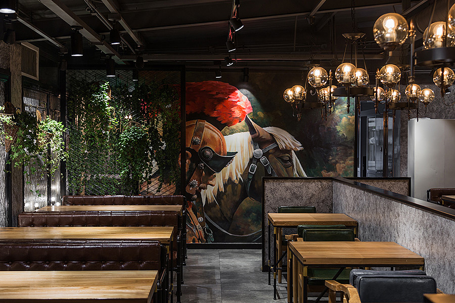 餐饮空间设计·冰城串吧北京店（图ZNjU3NzA4ODQ=） - 家装设计 - 站酷设计师华空间设计原创素材 - 站酷ZCOOL