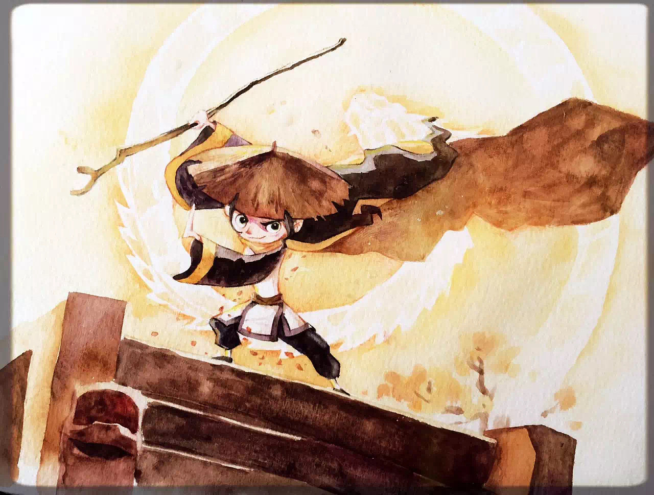 水彩小随笔（手绘真美好。。）（图ZMTgwNTkwNjY0） - 创作习作 - 站酷设计师云鹤Her原创素材 - 站酷ZCOOL
