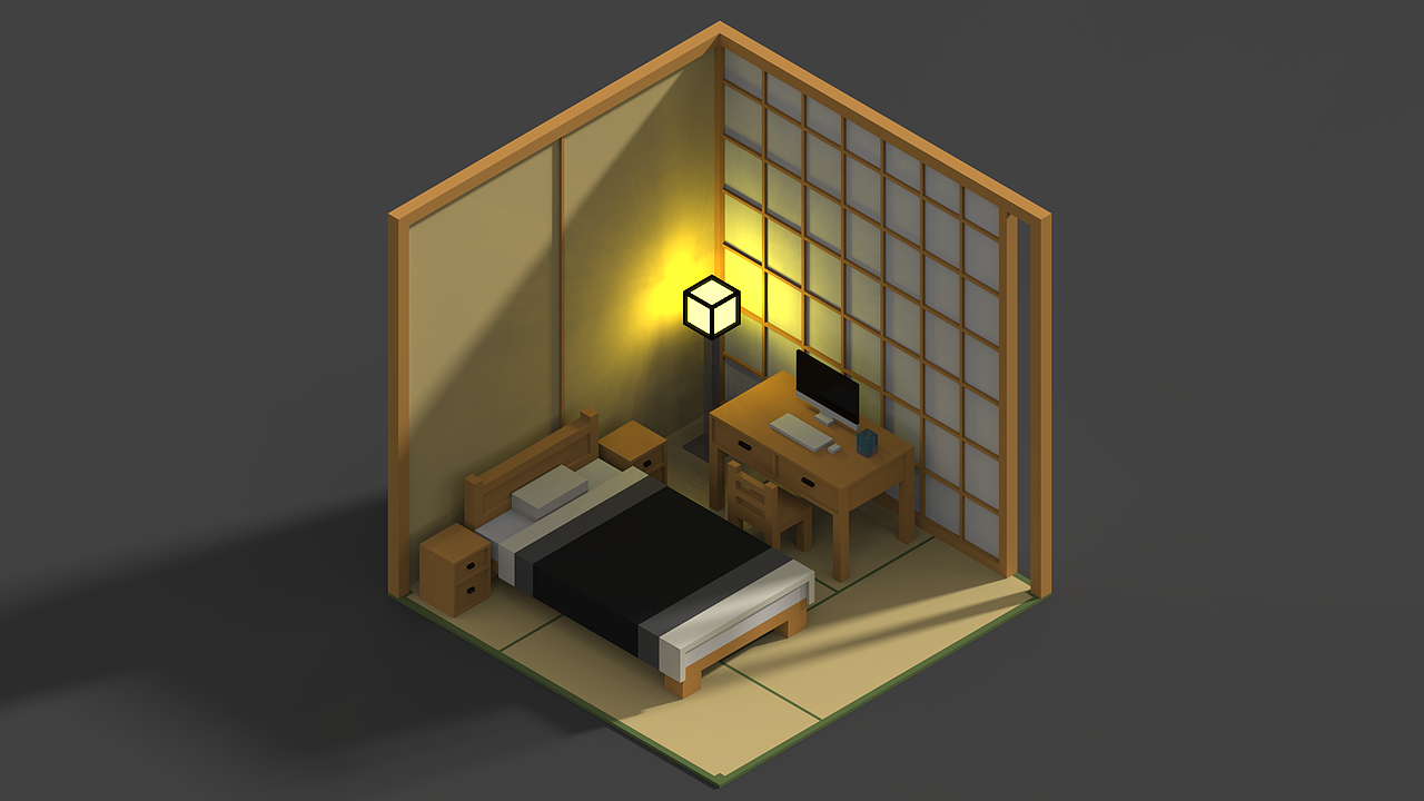 体素作品（临摹）（图ZMjQ0NTk2MjY4） - 建筑/空间 - 站酷设计师莫伊拉手刹原创素材 - 站酷ZCOOL