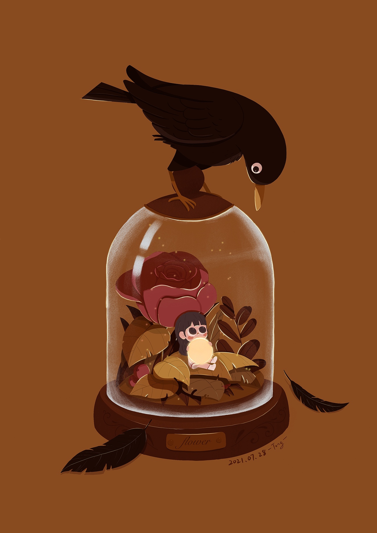 永生花（图ZMjY0NTMxMjcy） - 儿童插画 - 站酷设计师大童童n原创素材 - 站酷ZCOOL