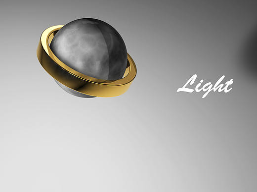 [C4D]渣材质|金色材质练习