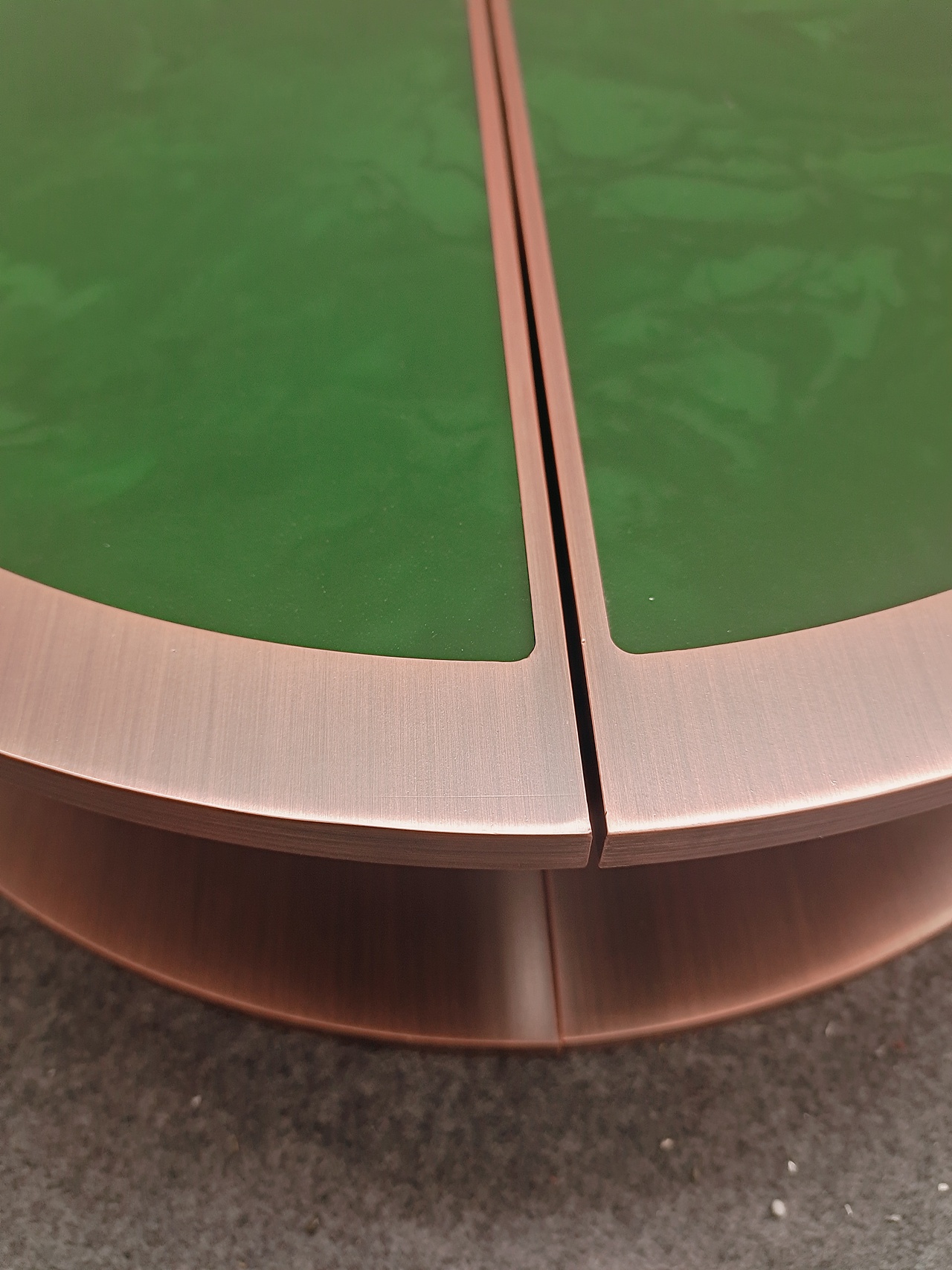 圆形铜门大拉手