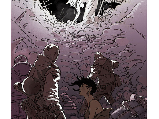 以前做项目时画的插图样稿