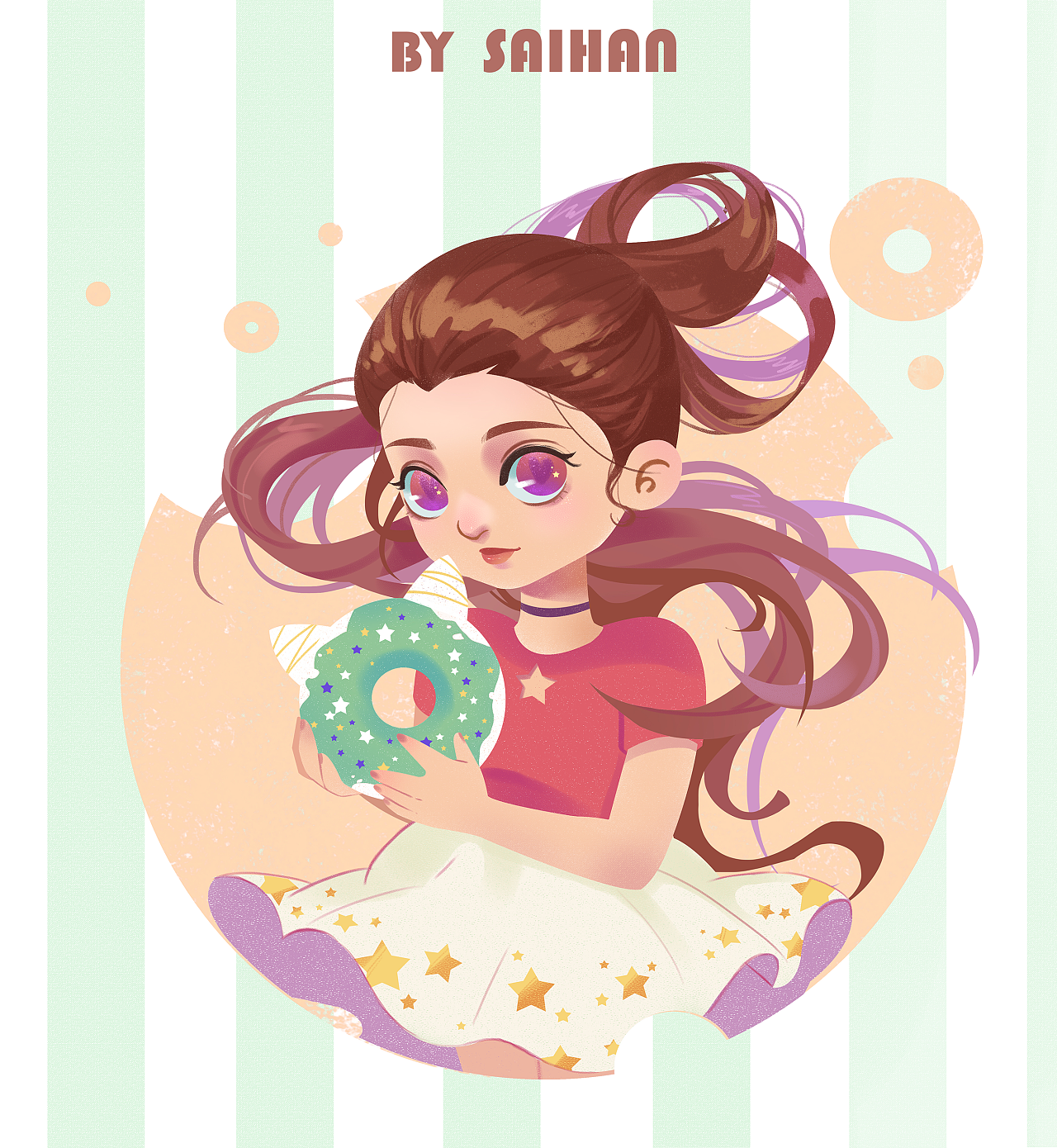 甜甜圈女孩