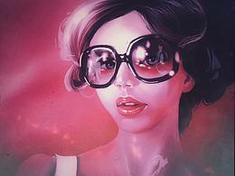 【頭像插畫(huà)】冷光