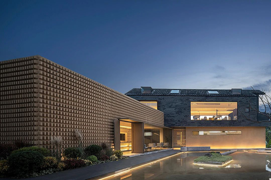 椒兰山房叠院人文与自然的交融建筑与环境的契合