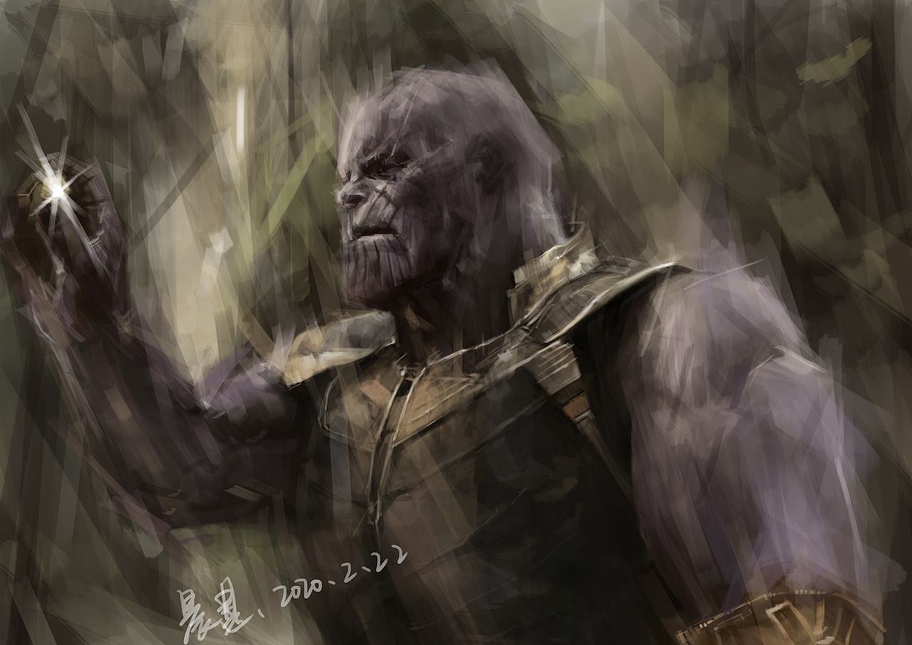 复仇者联盟 灭霸（图ZMTk2NTc2MjE2） - 创作习作 - 站酷设计师晨甚原创素材 - 站酷ZCOOL