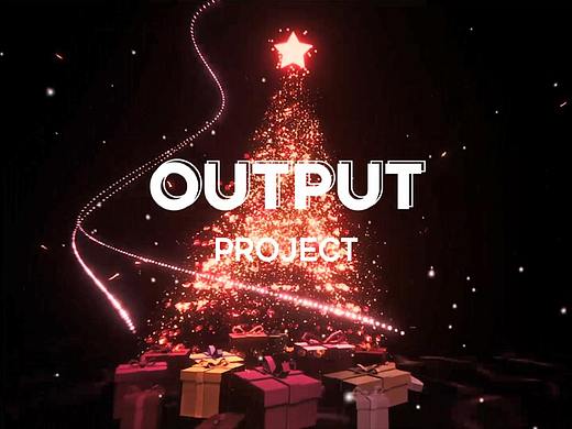 互动装置《绽放》圣诞版 上海新天地南里