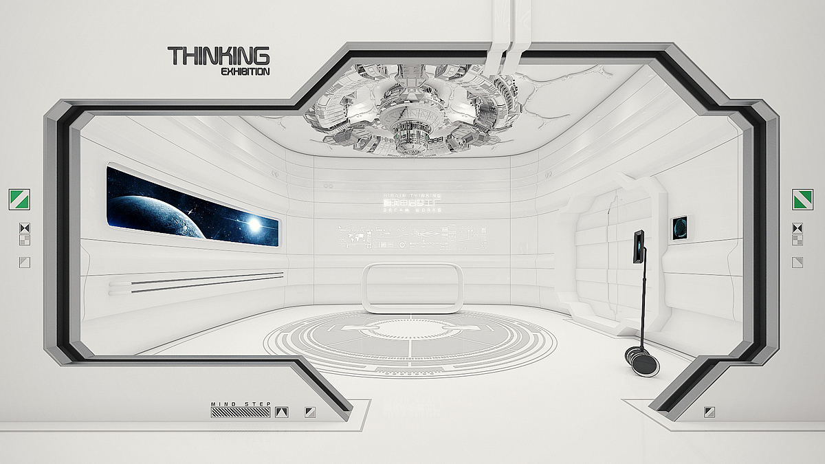 某企业展厅（图ZNDQyNDI1NjA=） - 展陈设计 - 站酷设计师yozastudio原创素材 - 站酷ZCOOL