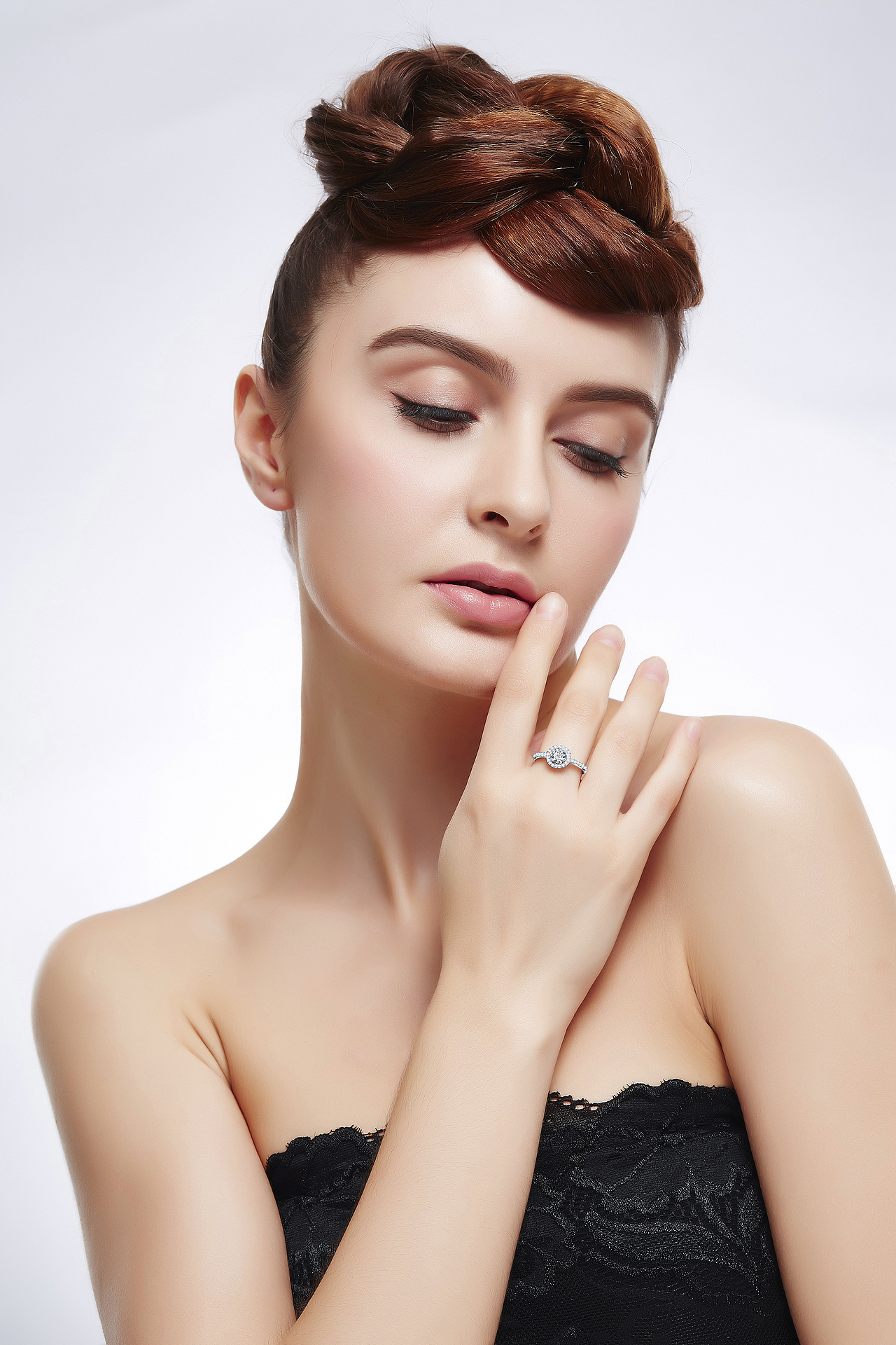 商业珠宝模特人像拍摄