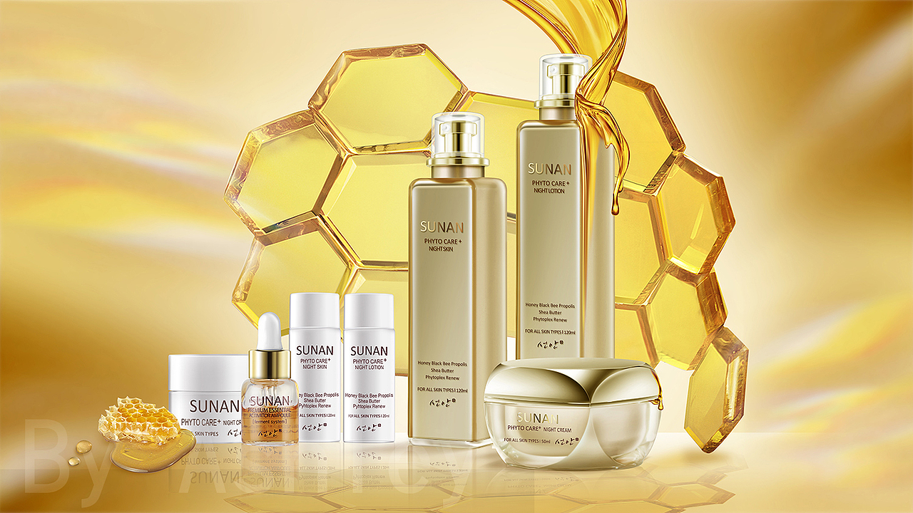 化妆品精修海报设计