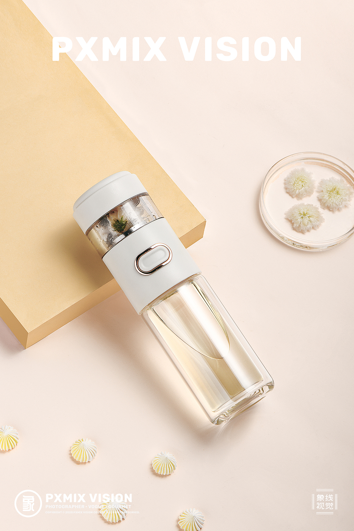 茶水分离杯 水具电商摄影