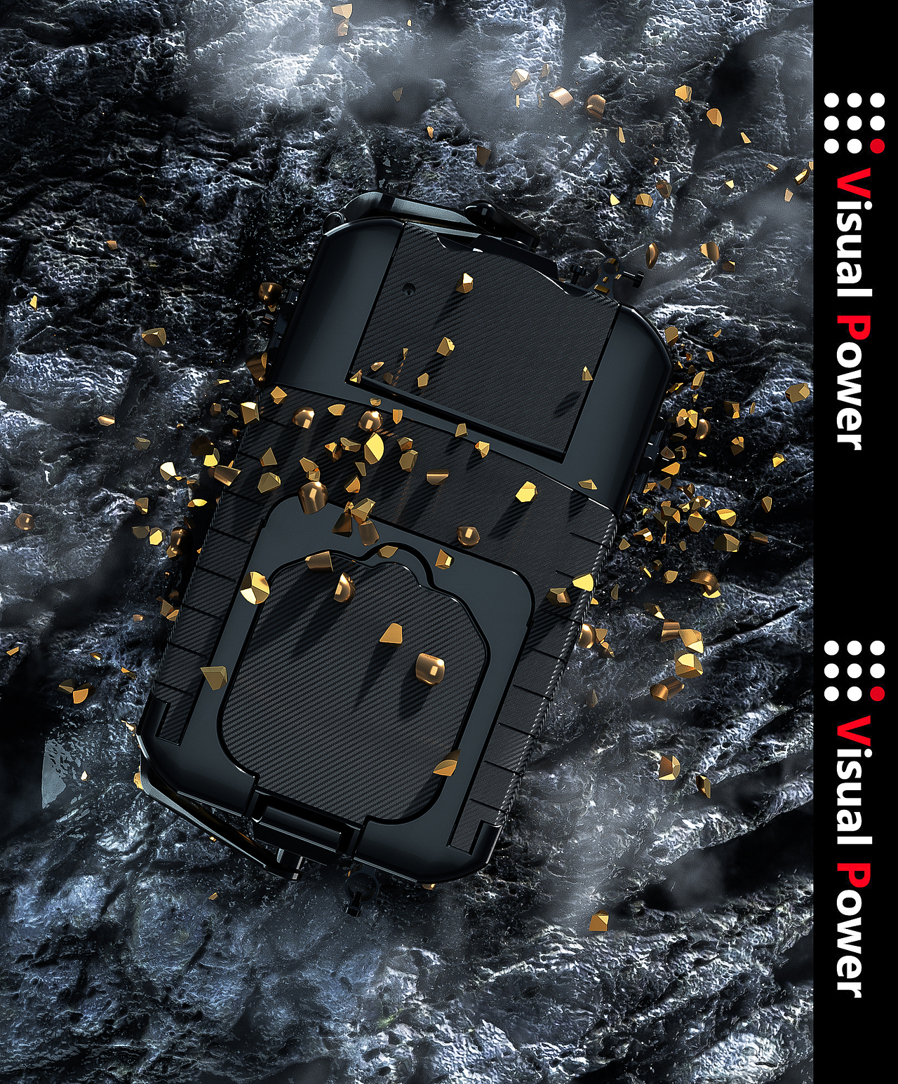 HZX钓鱼箱渲染图