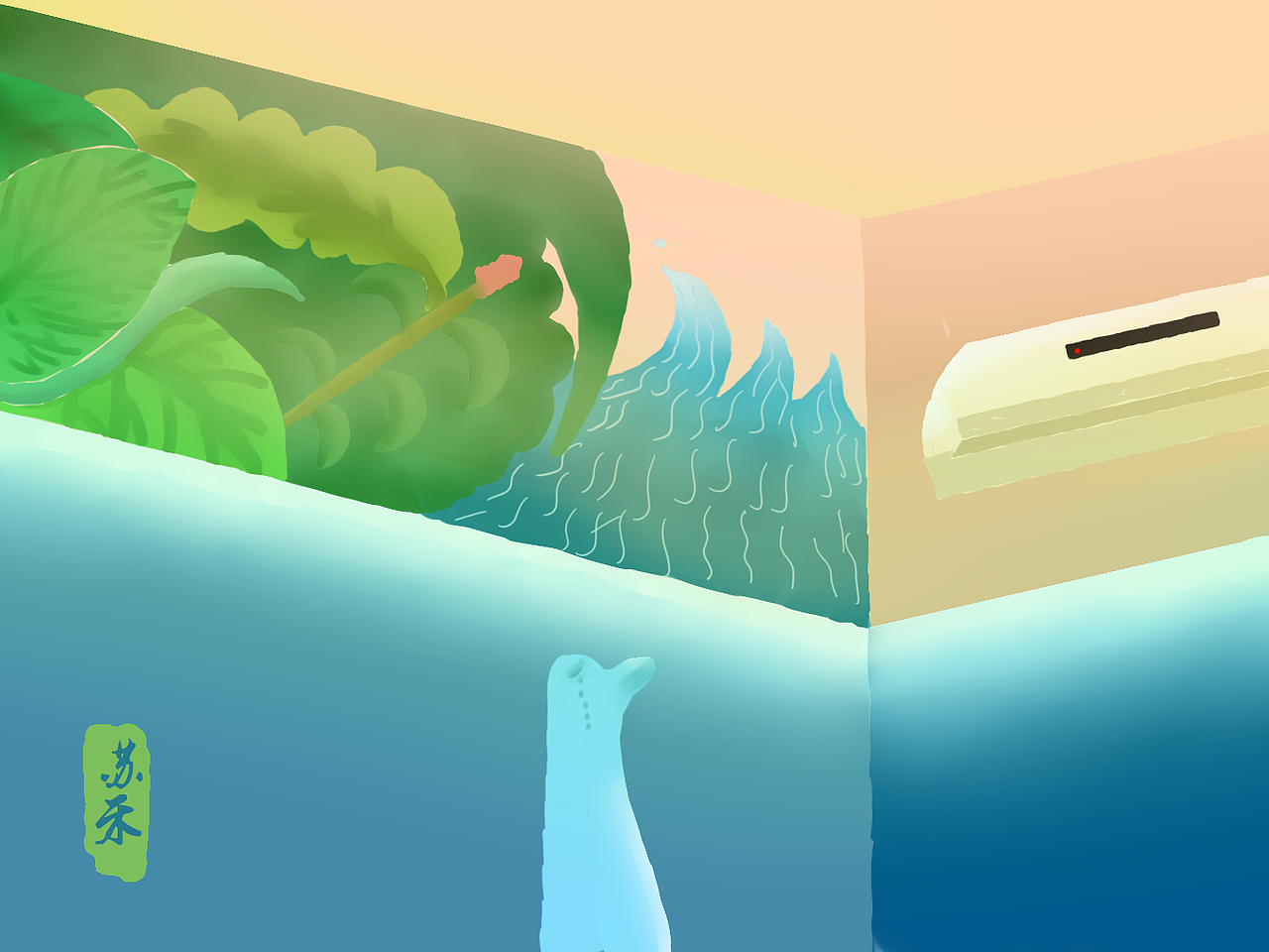 原创插画类（图ZODc5NjAxMjA=） - 艺术插画 - 站酷设计师苏禾D原创素材 - 站酷ZCOOL