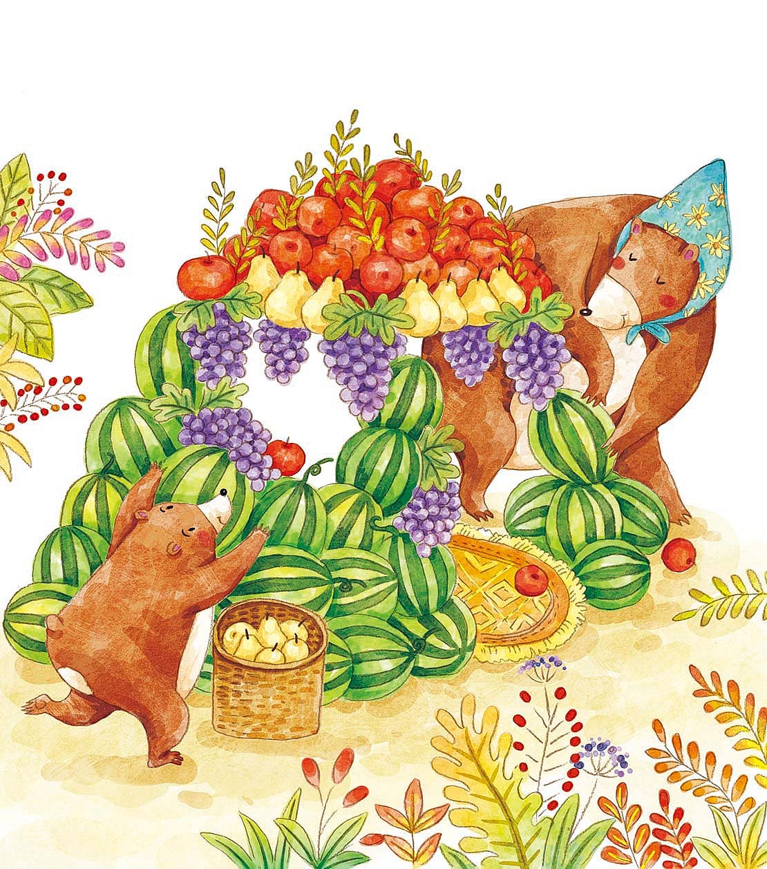 儿插绘本（图ZMTMyNTA2MDYw） - 儿童插画 - 站酷设计师李艳伟0703原创素材 - 站酷ZCOOL