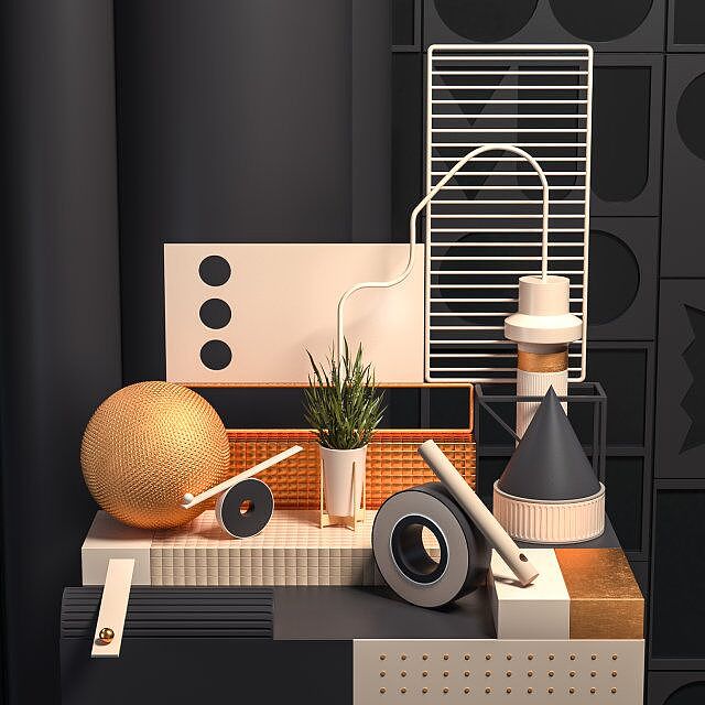 OC第五期学员作品——NiaoNiao的C4D课堂（上）（图ZMTc1NjM2NjA4） - 场景 - 站酷设计师我就是NiaoNiao原创素材 - 站酷ZCOOL