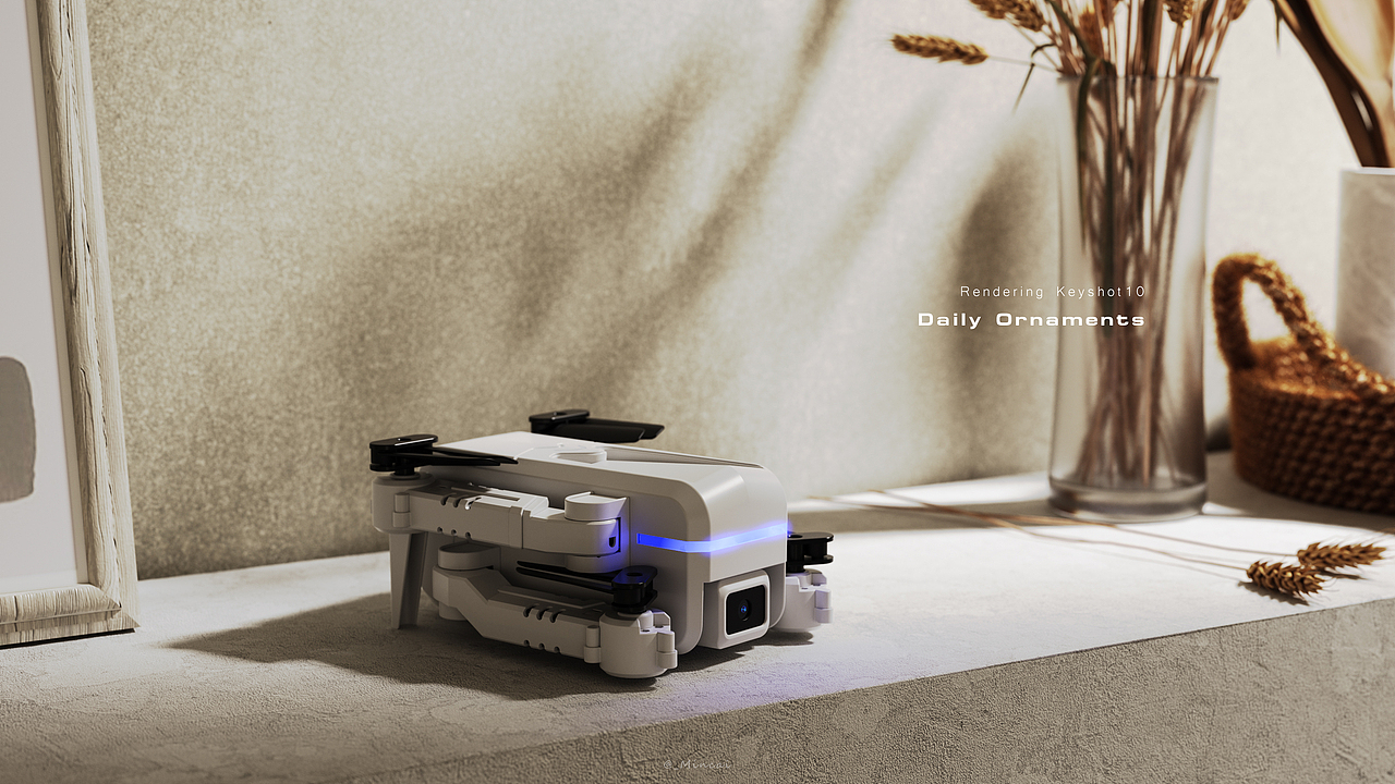 无人机Rendering - Keyshot10.1