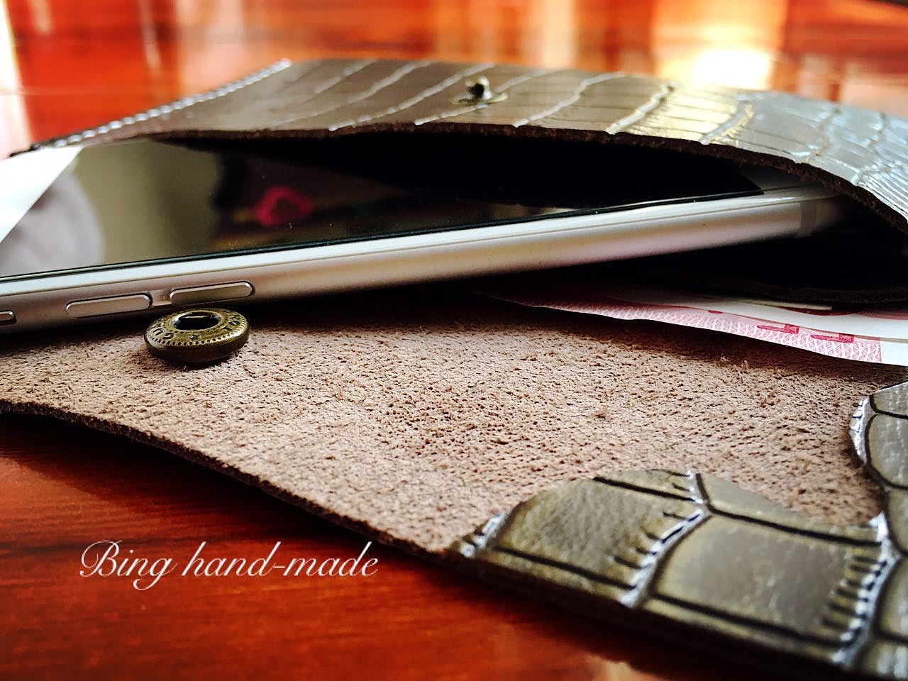 手工皮具-长财布By Bing Hand-made（图ZNDI4MzQxNTY=） - 工艺品设计 - 站酷设计师言毕行原创素材 - 站酷ZCOOL