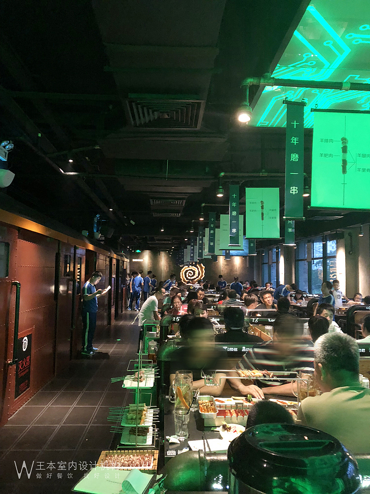 很久以前羊肉串烧烤店装修设计,很久以前烧烤设备,很久以前烧烤店装修设计,很久以前烤串店设计,烧烤店装修设计,烤肉店装修设计,王本设计,无烟烧烤店装修设计,地排烟系统设计,创意烧烤装修设计,一个省厨师的餐饮店装修设计