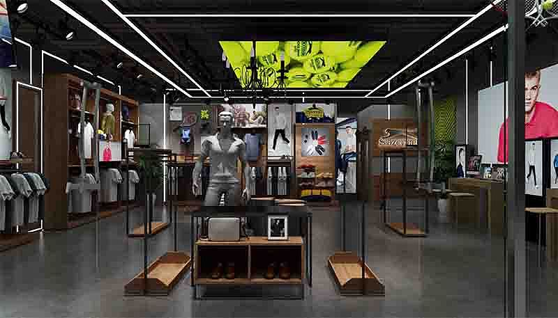 Slazenger服装空间形象