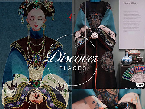 博物馆绝美服饰拟人（个人主页-ZNjY1MTg0OTY=） - 商业插画 - 站酷设计师枝_枝原创素材 - 站酷ZCOOL