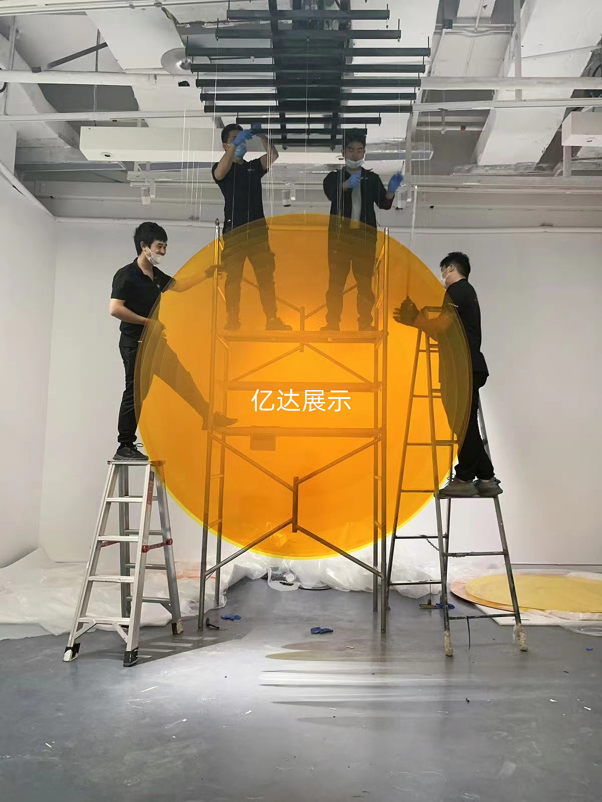 亚克力艺术装置球形亚克力雕塑艺术品亚克力方圆球定制（图ZMzU0MDE1NjQ0） - 其他工业/产品 - 站酷设计师亿达亚克力制品原创素材 - 站酷ZCOOL