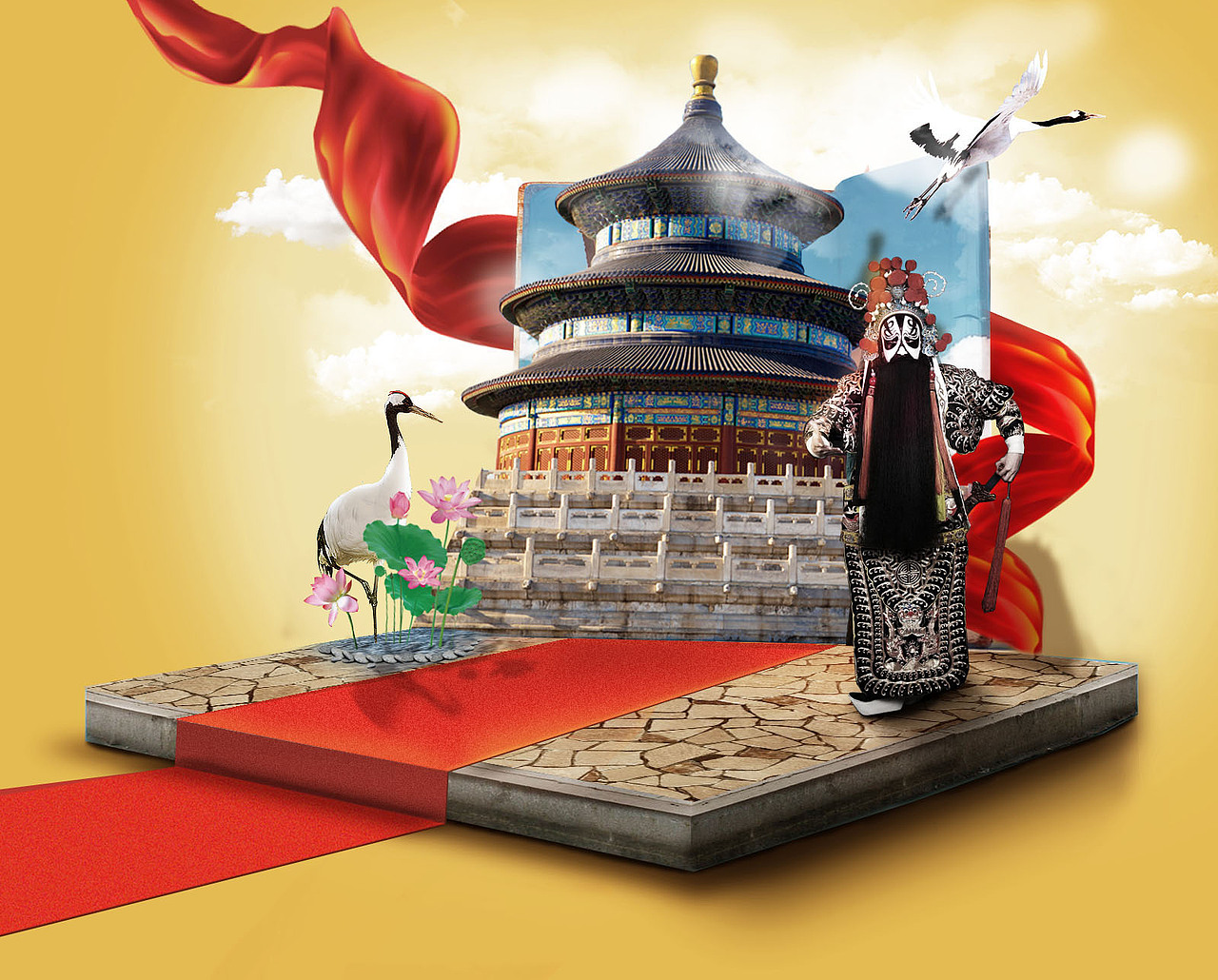 中国风（图ZMTI4NDQ1Mzgw） - 海报 - 站酷设计师肖大哒达原创素材 - 站酷ZCOOL