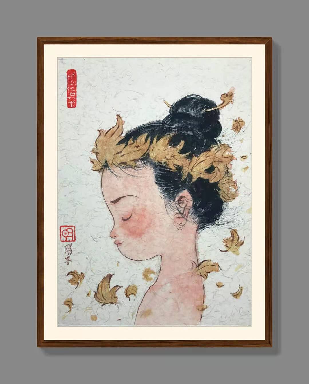 明子的水墨奇幻世界——《风信子系列》2,海量慎点。(图ZMjc3NTQzMjQw) - 绘画 - 站酷设计师明子水墨奇幻世界原创素材 - 站酷ZCOOL