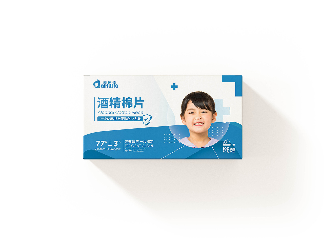 AIHUJIA 爱护佳酒精棉片 X 自然无聊实验室（图ZMjg5NzExNzA4） - 包装 - 站酷设计师BOB设计工作室原创素材 - 站酷ZCOOL