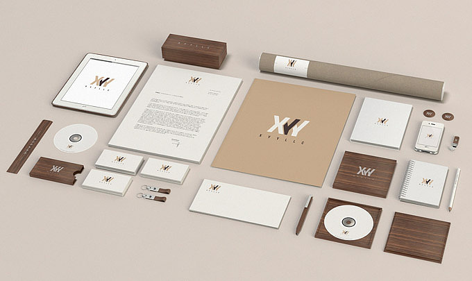 XYY时装公司VI设计基础部分