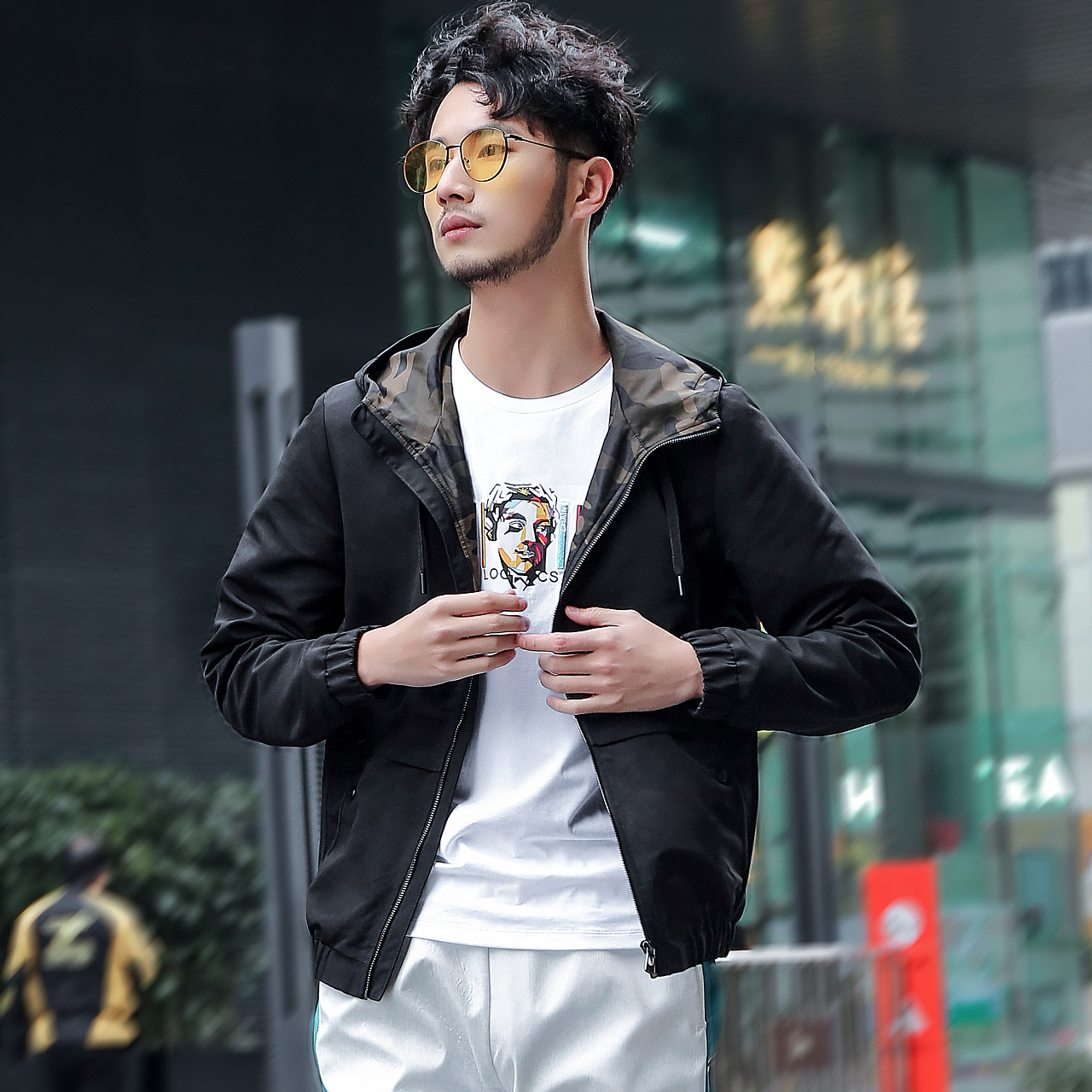 抖音红人老黑男模服装拍摄淘宝拍摄