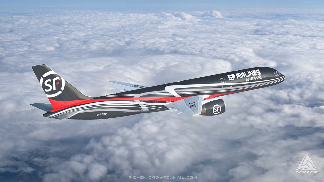 推 荐硬核小猪佩奇中国商用飞机 c919