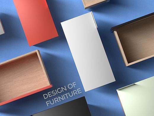 三维/C4D 北欧家具产品页面设计 动态视频 