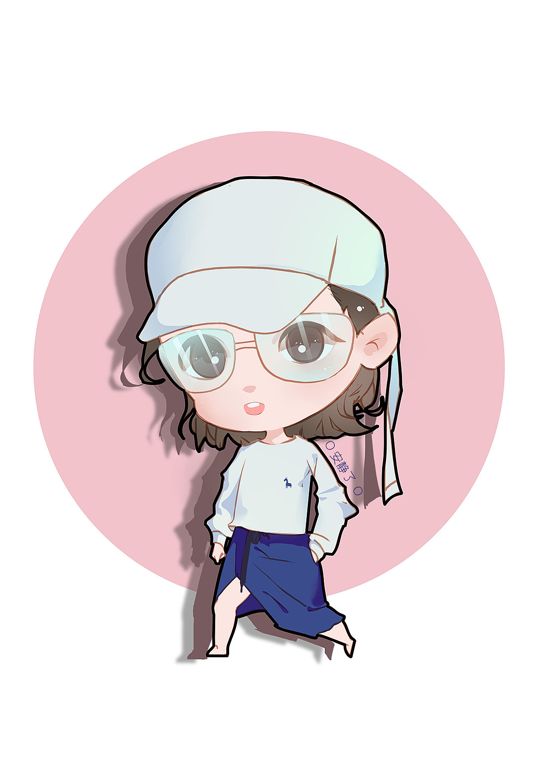 Q版诗诗（图ZMjk1MzQ5NTIw） - 儿童插画 - 站酷设计师o安静了o原创素材 - 站酷ZCOOL