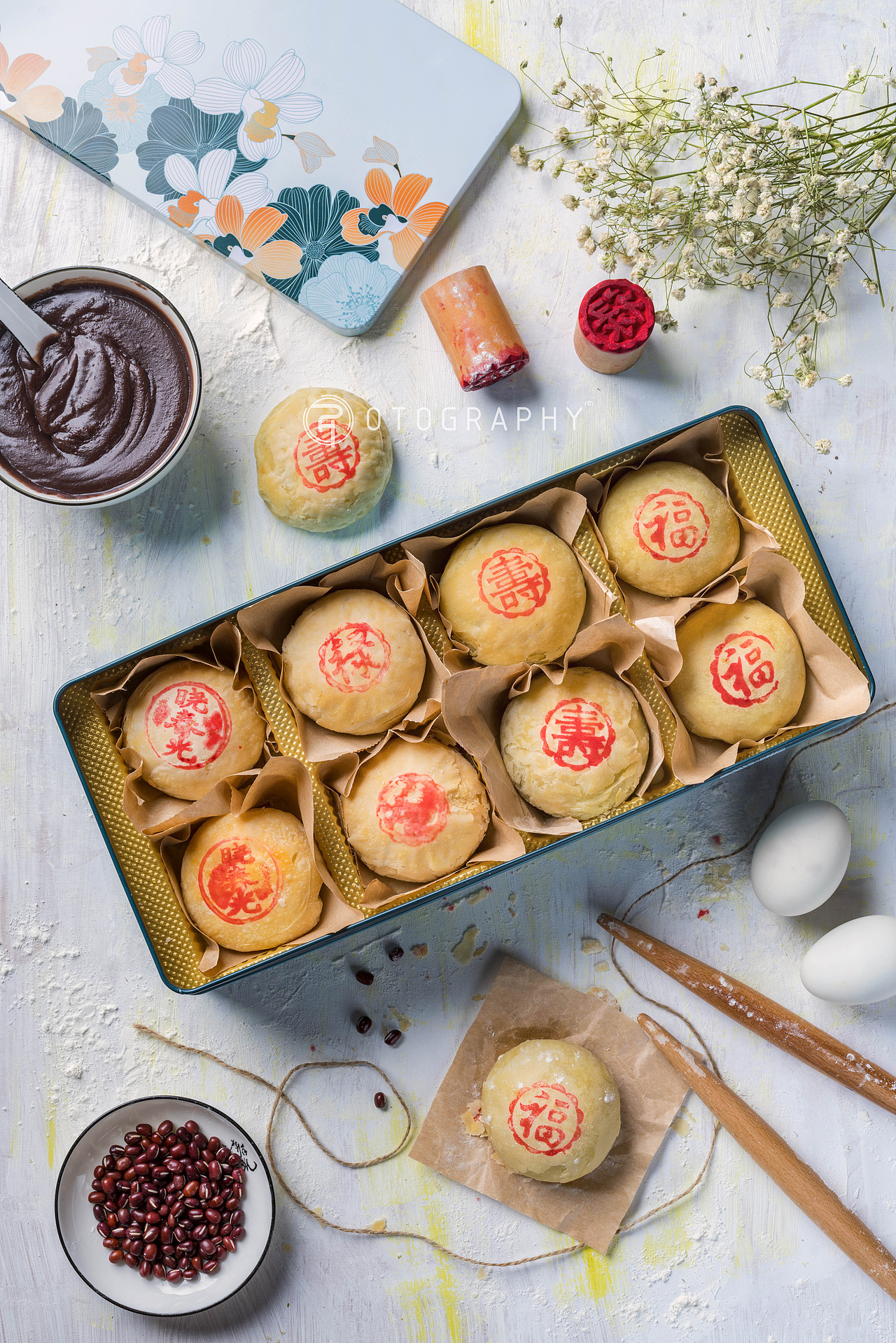 「美食摄影」—— 晓春光 手工苏式月饼（图ZODk5MjQzNjA=） - 产品摄影 - 站酷设计师棟良视觉原创素材 - 站酷ZCOOL