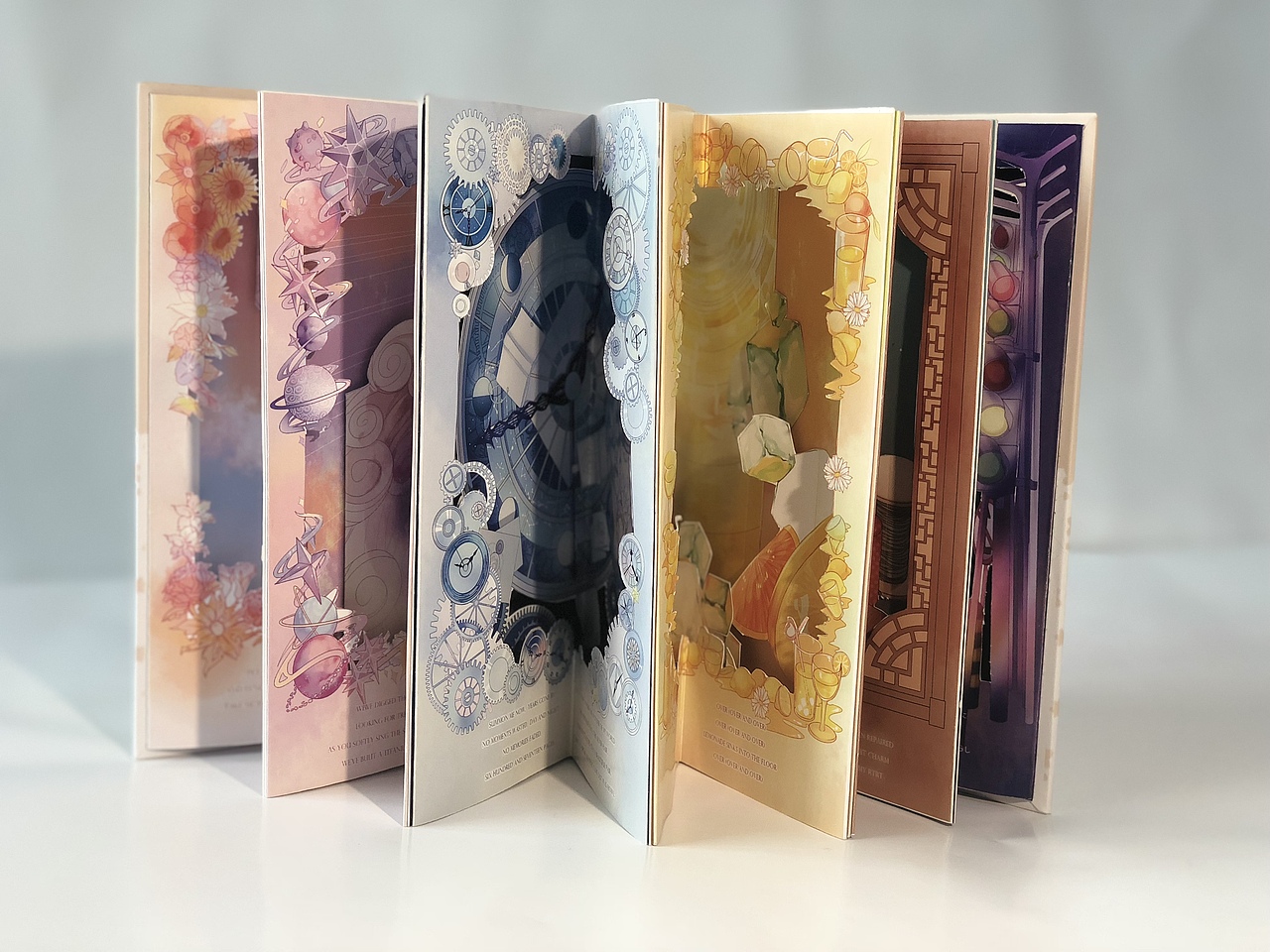 Project Mili 曲绘折叠书（图ZMjMxNTUwODY4） - 绘本 - 站酷设计师废云原创素材 - 站酷ZCOOL