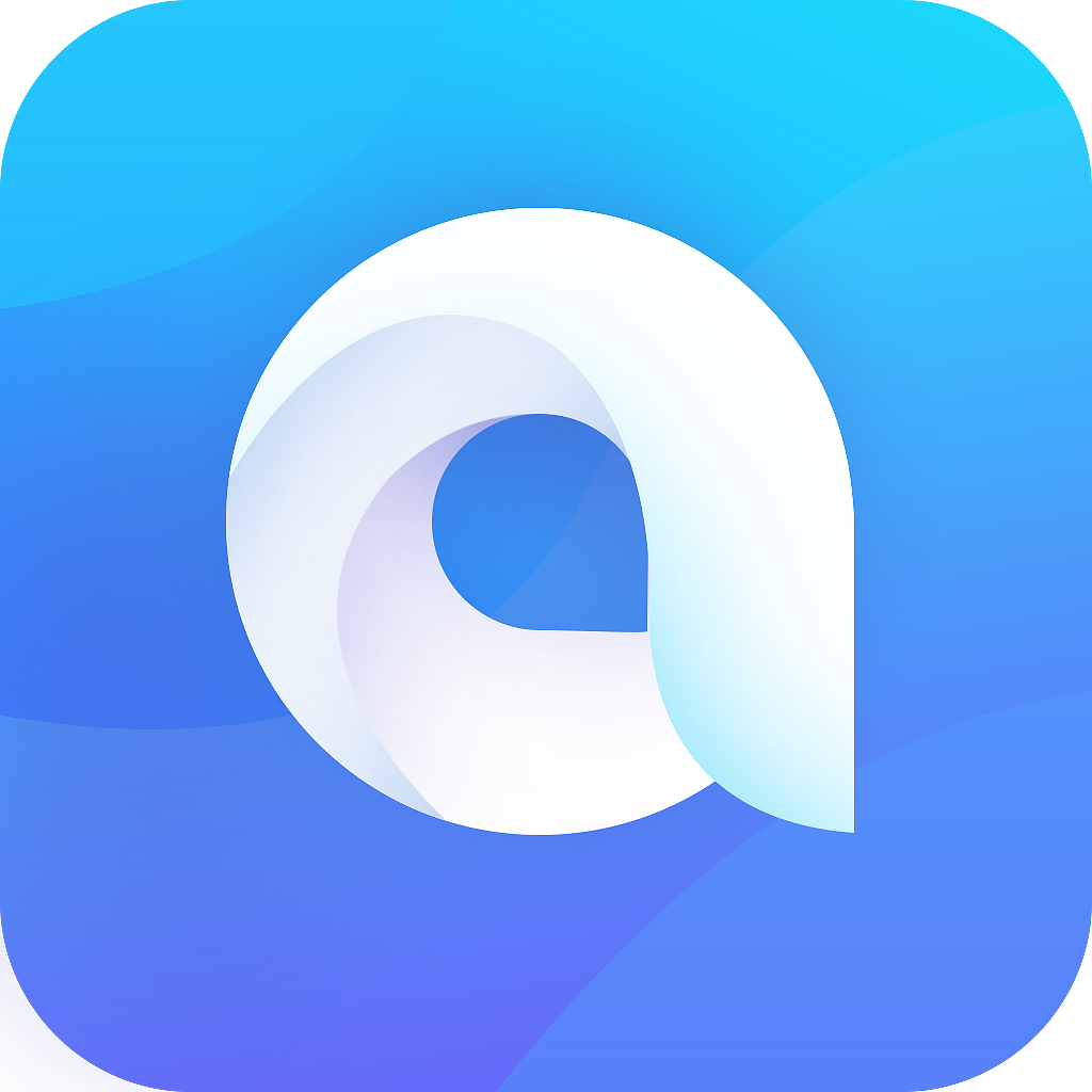 小型APP-logo冷色调设计