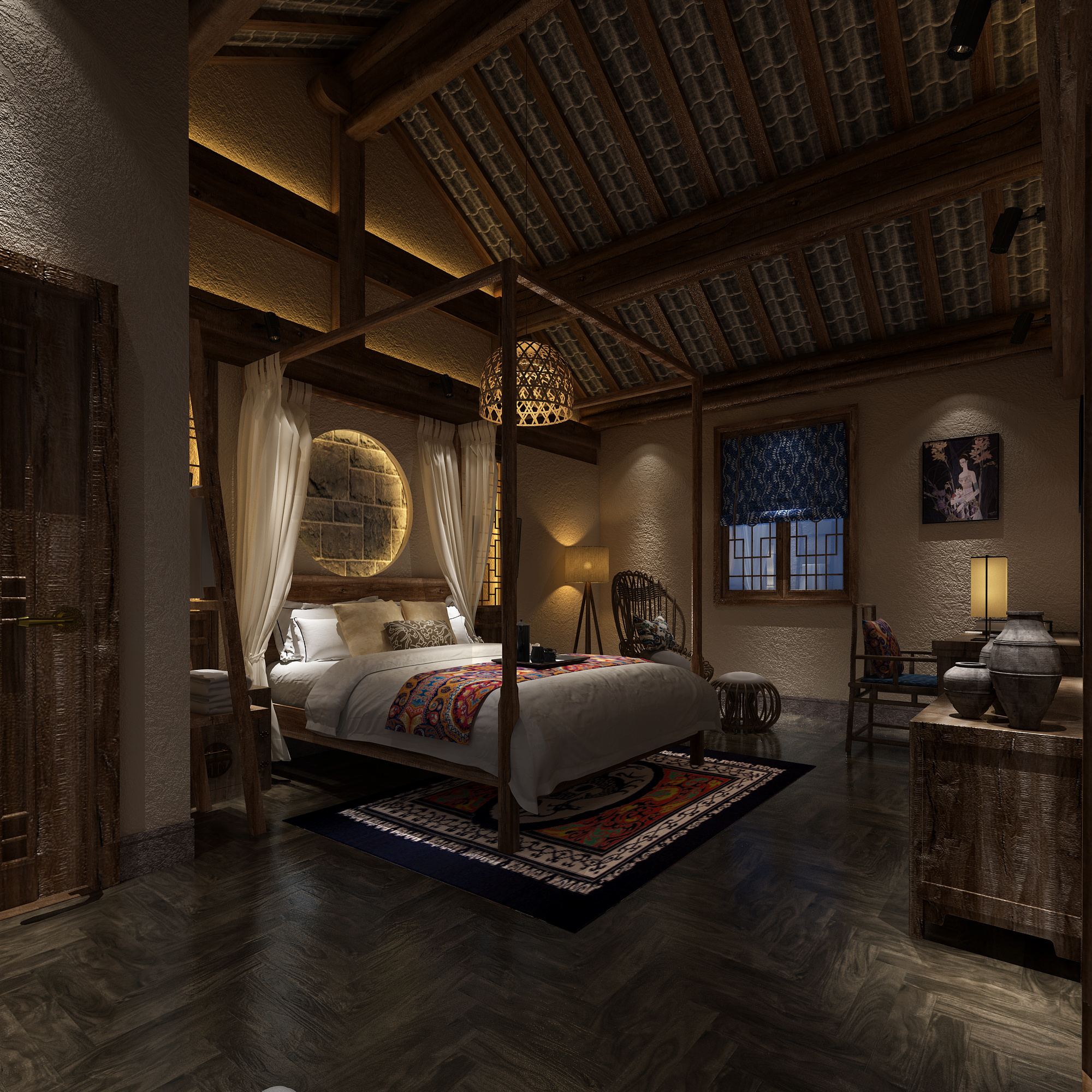 1992效果图--民宿一套