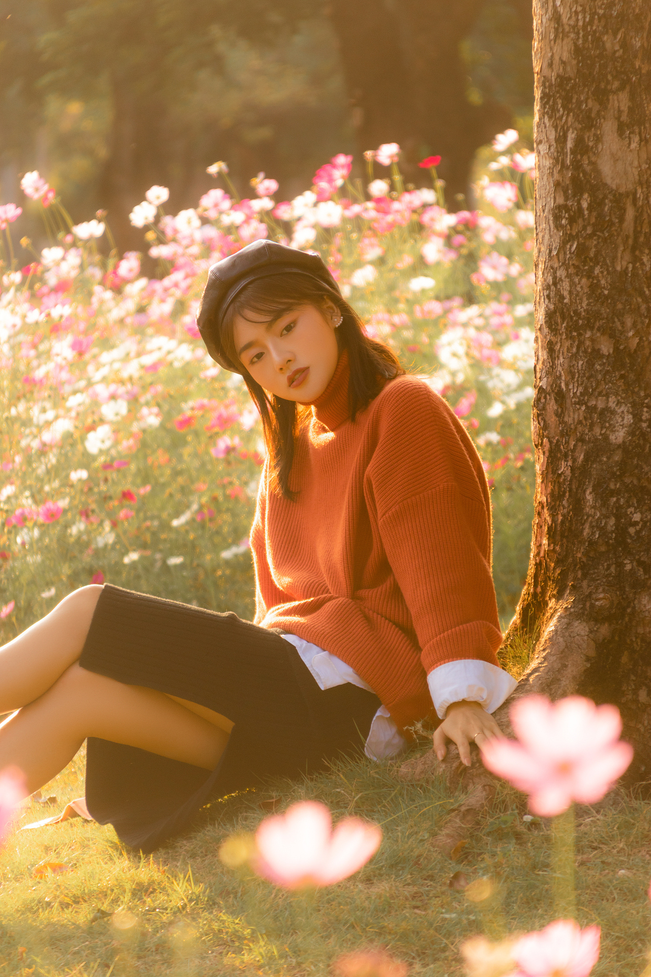 晚秋 · 與朋友野餐（圖ZMjM1MTcxOTM2） - 人像攝影 - 站酷設(shè)計(jì)師奔跑的小橘原創(chuàng)素材 - 站酷ZCOOL