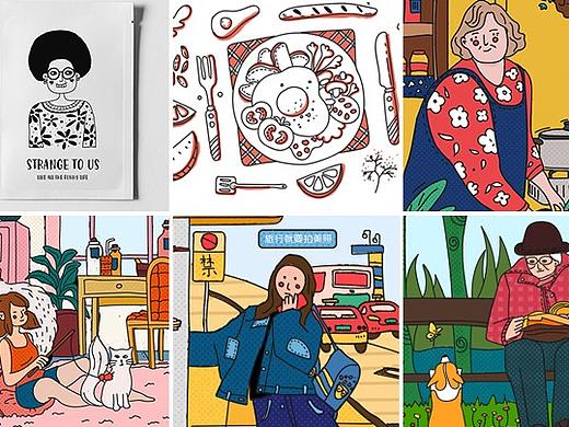 y园糖插画打卡第一周总结（个人主页-ZMzQwNzAxMDA=） - 概念设定 - 站酷设计师章鱼设计design原创素材 - 站酷ZCOOL