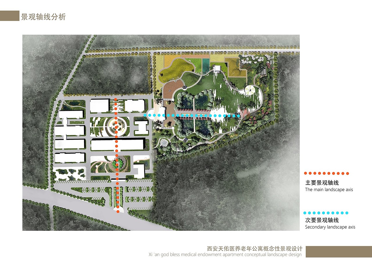 归园田居敬老院景观设计（图ZNzA2ODIzMDg=） - 景观设计 - 站酷设计师调色板22原创素材 - 站酷ZCOOL