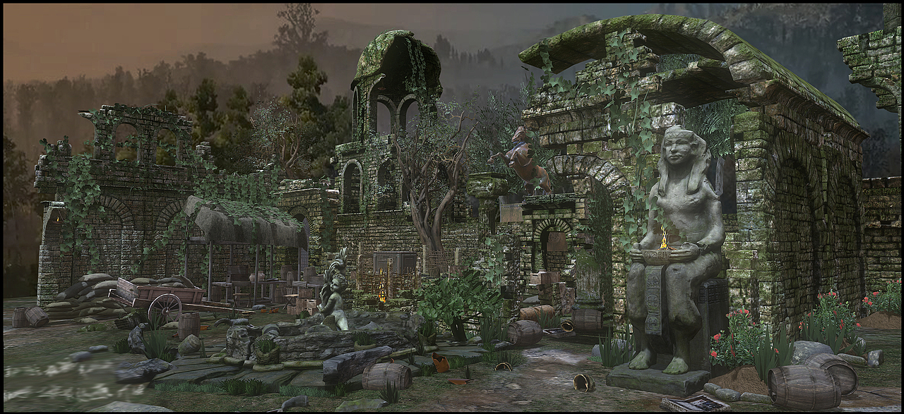 3D次世代模型_古墓（图ZODQ5MjkxMzY=） - 其他 - 站酷设计师visual_no_1原创素材 - 站酷ZCOOL