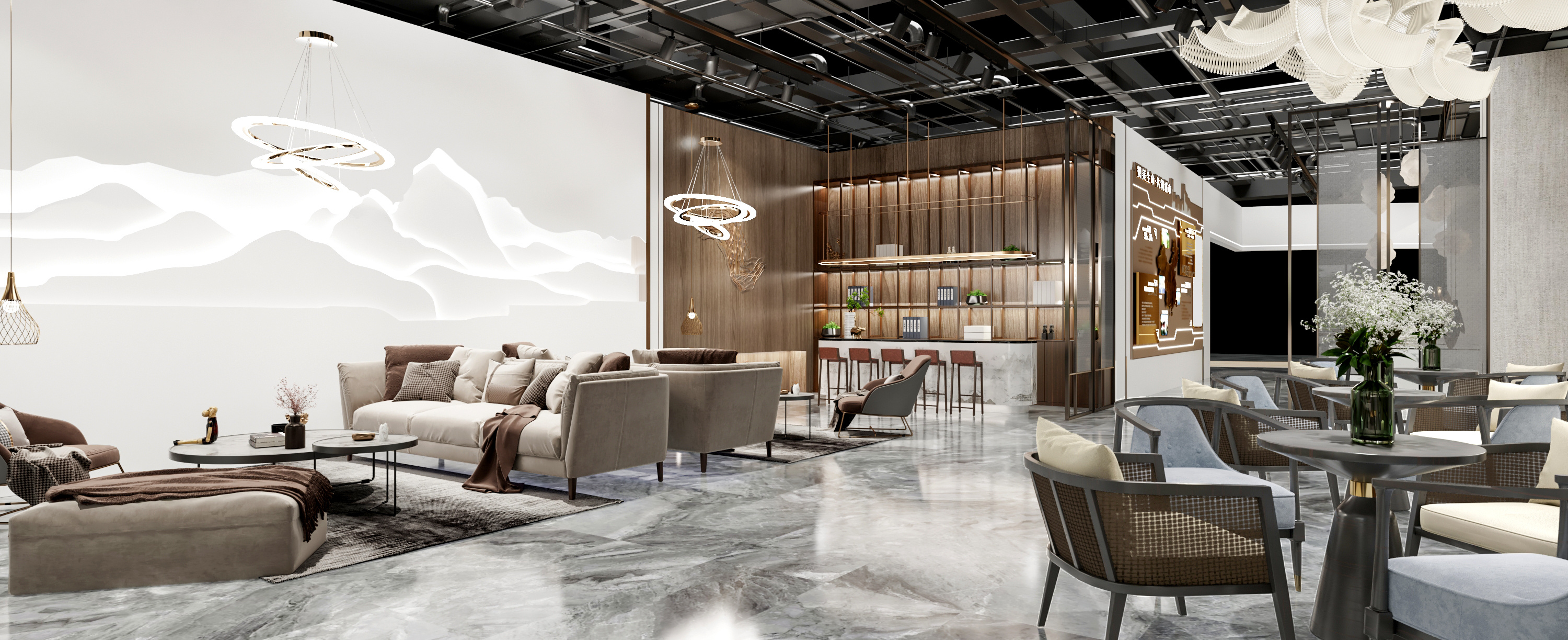 无锡海岸城某地产城市展厅